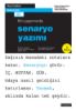 Senaryo Yazımı  3. Basım resmi